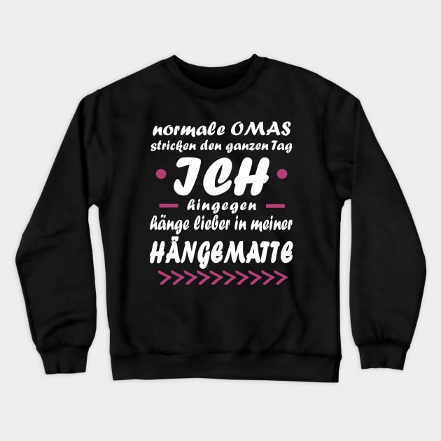 Rente Pension Oma Urlaub Geschenk Spruch Crewneck Sweatshirt by FindYourFavouriteDesign